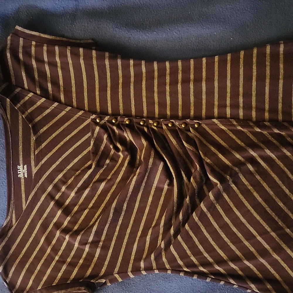 Striped Purple/grey Shirt